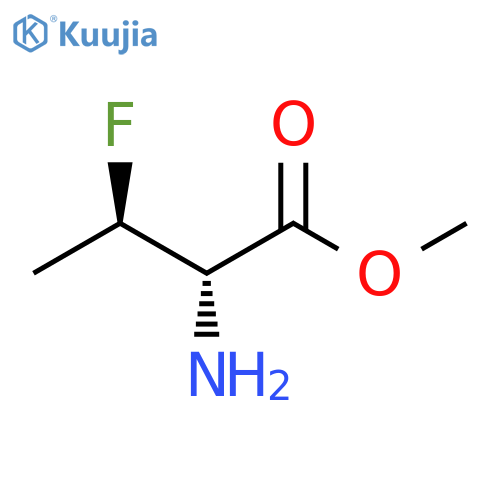 methyl (2S,3R)-2-amino-3-fluorobutanoate structure
