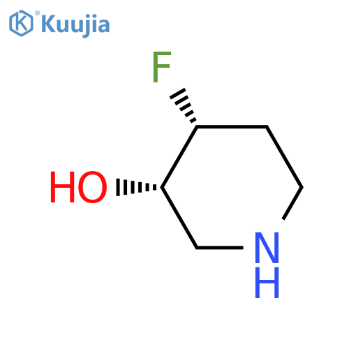 (3S,4R)-4-fluoropiperidin-3-ol structure