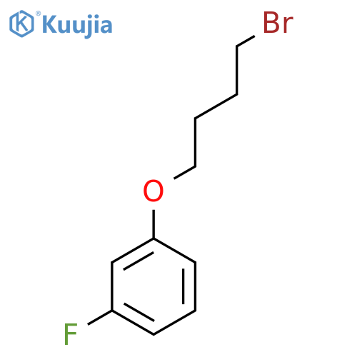 1-(4-bromobutoxy)-3-fluorobenzene structure