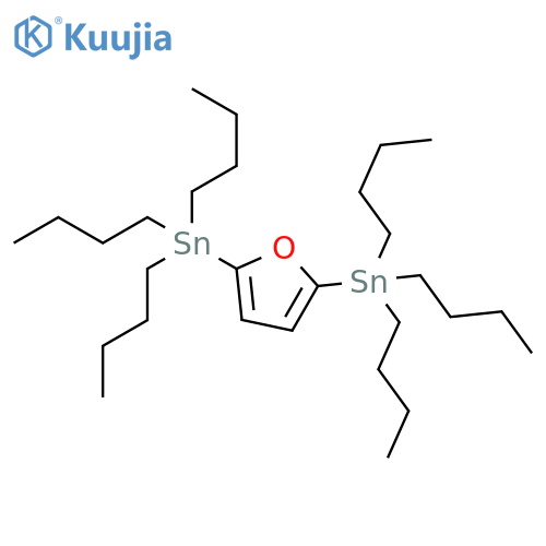 2,5-Bis(tri-n-butylstannyl)furan structure