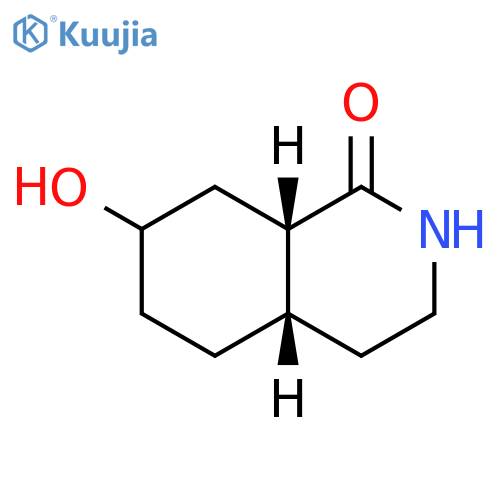 (4aS,8aS)-7-hydroxy-decahydroisoquinolin-1-one structure