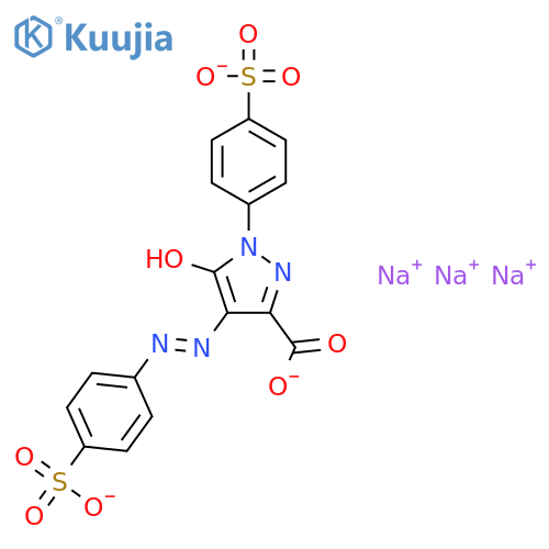 Tartrazine structure