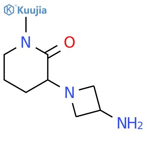 3-(3-aminoazetidin-1-yl)-1-methylpiperidin-2-one structure