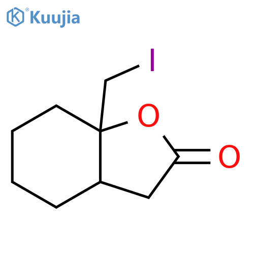 7a-(iodomethyl)-octahydro-1-benzofuran-2-one structure