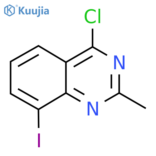 4-Chloro-8-iodo-2-methylquinazoline structure