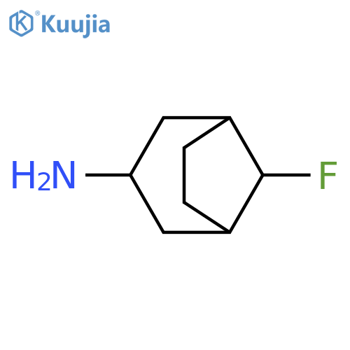 8-fluorobicyclo[3.2.1]octan-3-amine structure