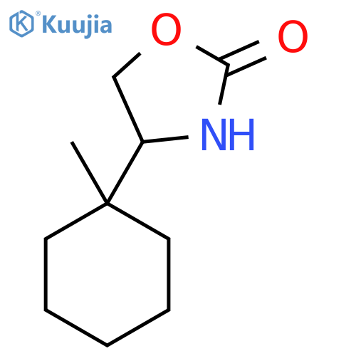 4-(1-methylcyclohexyl)-1,3-oxazolidin-2-one structure