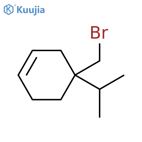 4-(Bromomethyl)-4-propan-2-ylcyclohexene structure