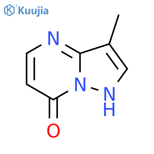3-methyl-1H,7H-pyrazolo[1,5-a]pyrimidin-7-one structure