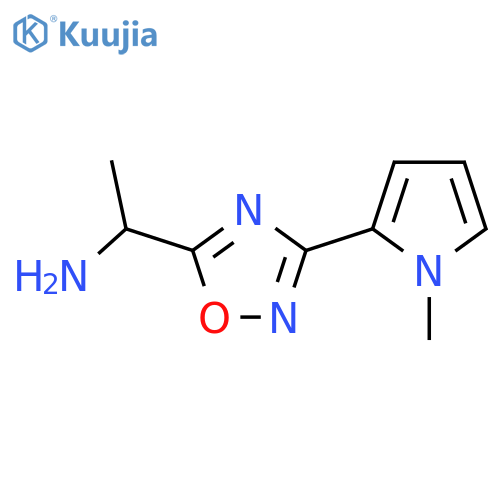 1-(3-(1-Methyl-1H-pyrrol-2-yl)-1,2,4-oxadiazol-5-yl)ethan-1-amine structure