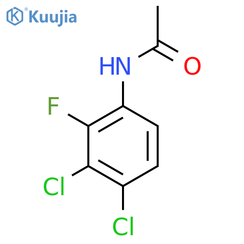 N-(3,4-Dichloro-2-fluorophenyl)acetamide structure