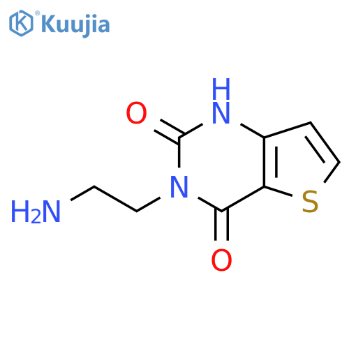 3-(2-Aminoethyl)thieno[3,2-d]pyrimidine-2,4(1H,3H)-dione structure