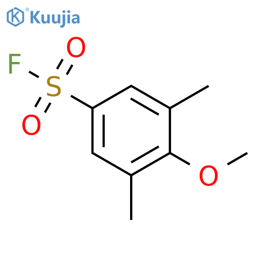 4-methoxy-3,5-dimethylbenzene-1-sulfonyl fluoride structure
