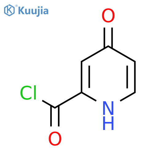 4-Hydroxypyridine-2-carbonyl chloride structure