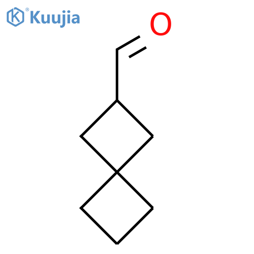 spiro3.3heptane-2-carbaldehyde structure