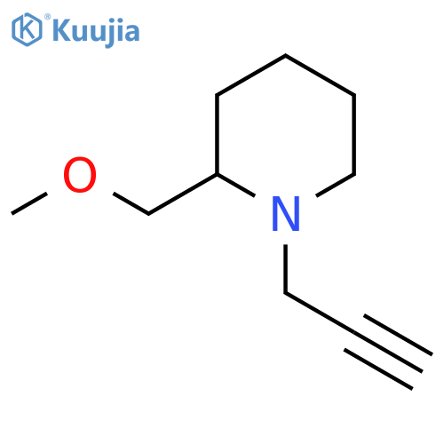 2-(Methoxymethyl)-1-(prop-2-yn-1-yl)piperidine structure