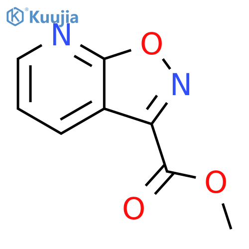 methyl 1,2oxazolo5,4-bpyridine-3-carboxylate structure