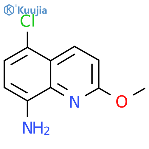 5-Chloro-2-methoxyquinolin-8-amine structure