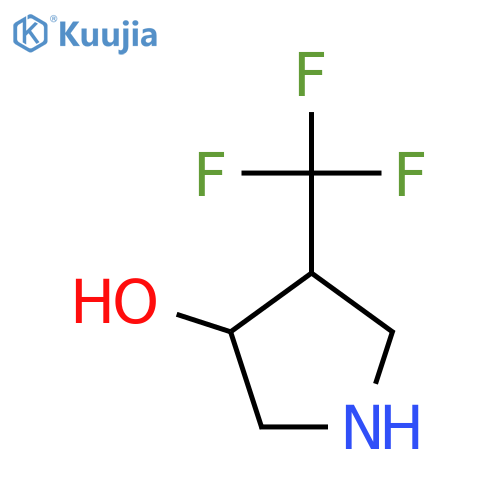 4-(trifluoromethyl)pyrrolidin-3-ol structure