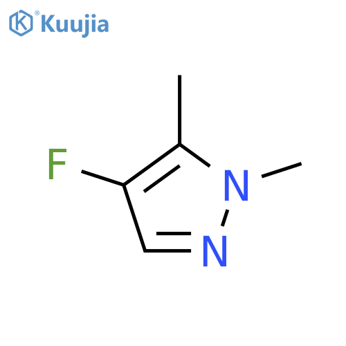 4-fluoro-1,5-dimethyl-1H-pyrazole structure