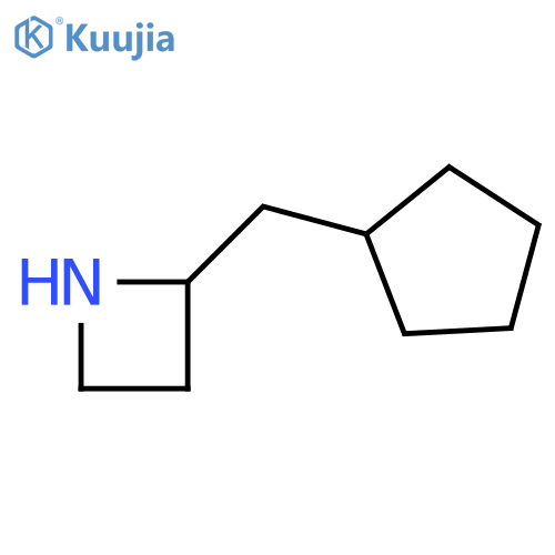 2-(cyclopentylmethyl)azetidine structure