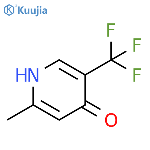 2-methyl-5-(trifluoromethyl)pyridin-4-ol structure