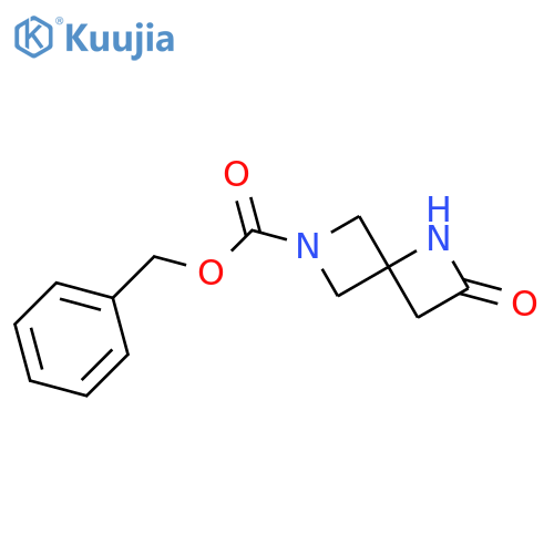 Benzyl 2-oxo-1,6-diazaspiro[3.3]heptane-6-carboxylate structure
