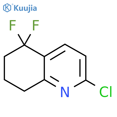 2-Chloro-5,5-difluoro-5,6,7,8-tetrahydroquinoline structure
