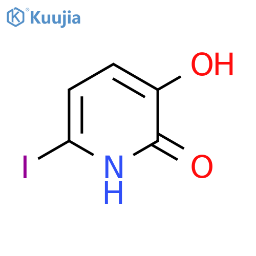 6-iodopyridine-2,3-diol structure