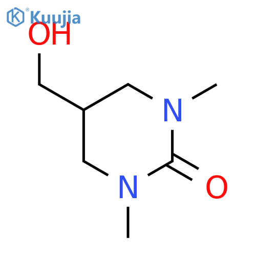 5-(hydroxymethyl)-1,3-dimethyltetrahydropyrimidin-2(1H)-one structure