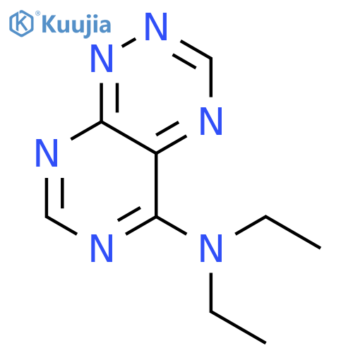 Pyrimido[5,4-e]-1,2,4-triazin-5-amine,N,N-diethyl- structure