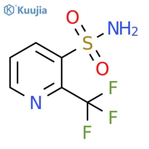 2-(trifluoromethyl)pyridine-3-sulfonamide structure