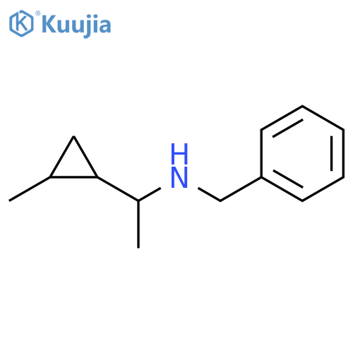 benzyl1-(2-methylcyclopropyl)ethylamine structure