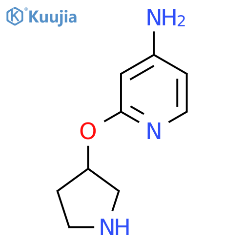 2-(Pyrrolidin-3-yloxy)pyridin-4-amine structure