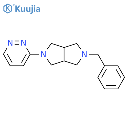 2-Benzyl-5-(pyridazin-3-yl)octahydropyrrolo[3,4-c]pyrrole structure