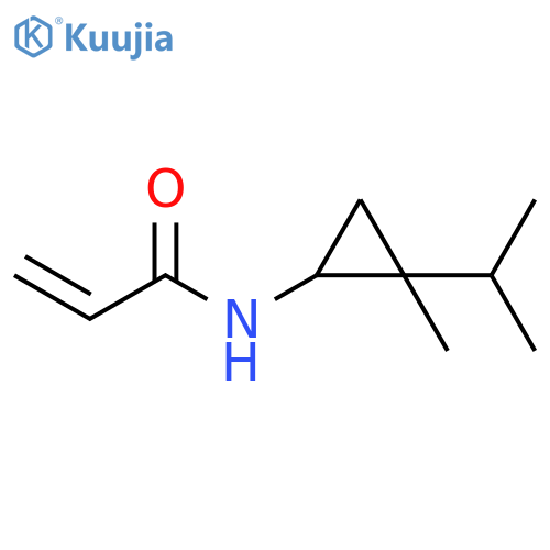 N-2-methyl-2-(propan-2-yl)cyclopropylprop-2-enamide structure