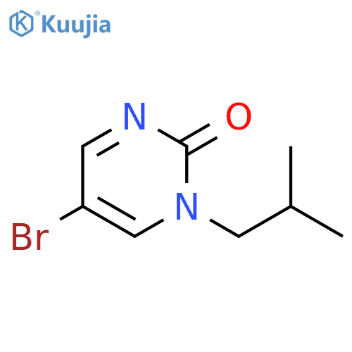5-Bromo-1-isobutylpyrimidin-2(1H)-one structure