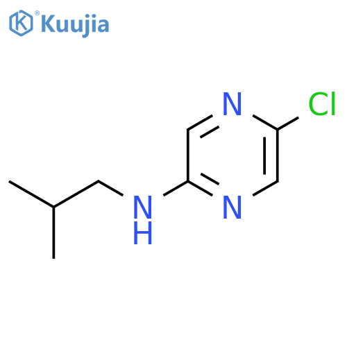 5-Chloro-N-(2-methylpropyl)pyrazin-2-amine structure