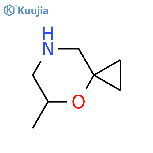 5-methyl-4-oxa-7-azaspiro2.5octane structure