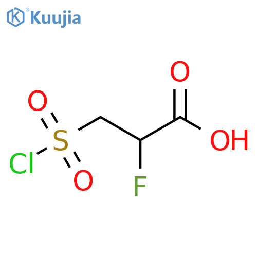 2-fluoro-3-sulfopropanoic acid structure