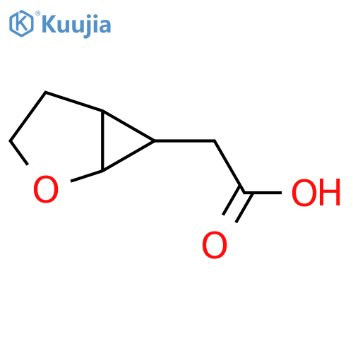 2-{2-oxabicyclo[3.1.0]hexan-6-yl}acetic acid structure