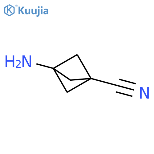 3-Aminobicyclo[1.1.1]pentane-1-carbonitrile structure