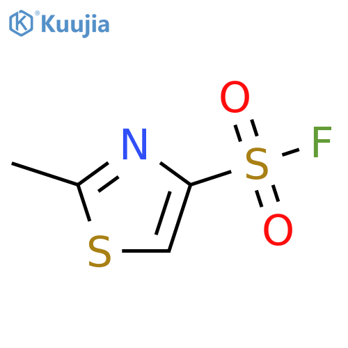 2-methyl-1,3-thiazole-4-sulfonyl fluoride structure