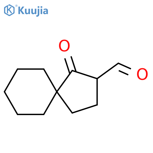 1-oxospiro4.5decane-2-carbaldehyde structure