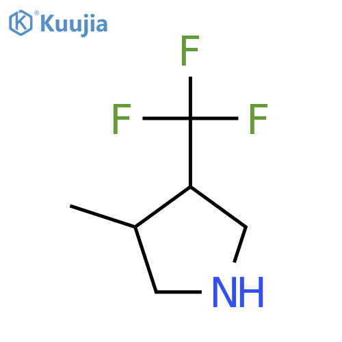 3-Methyl-4-(trifluoromethyl)pyrrolidine structure