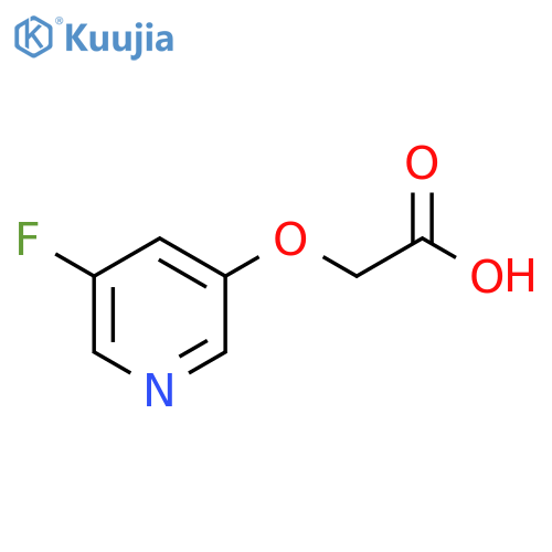 2-(5-fluoropyridin-3-yl)oxyacetic acid structure