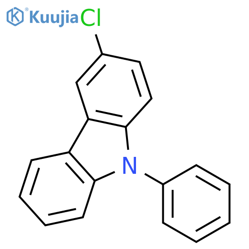 9H-Carbazole, 3-chloro-9-phenyl- structure