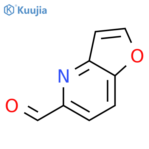 Furo[3,2-b]pyridine-5-carboxaldehyde structure
