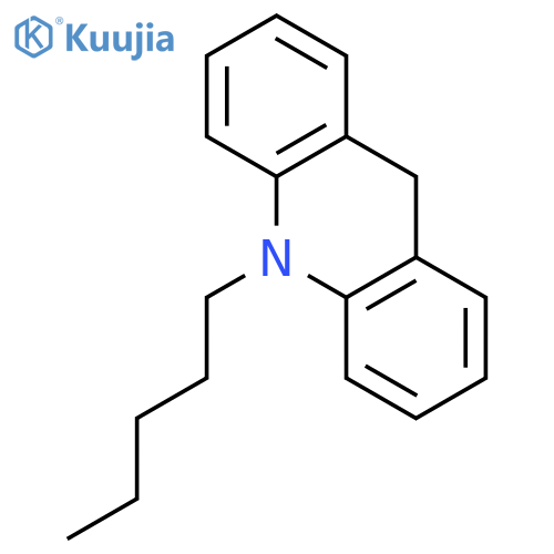 Acridine, 9,10-dihydro-10-pentyl- structure
