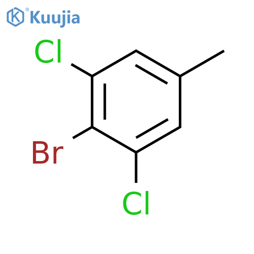 2-Bromo-1,3-dichloro-5-methylbenzene structure